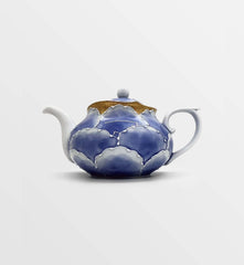 Golden Peony Teapot