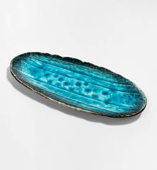 Indigo Sky Oval Plate