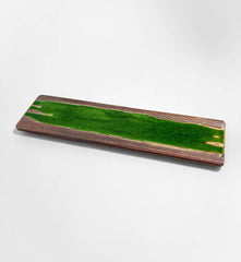 Rust Glaze Hiwa Flow Long Plate