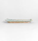 Tricolor Crackle Serving Plate