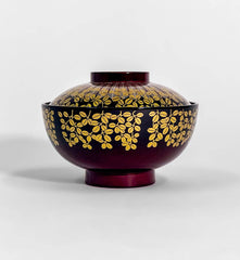 Red Gradient Hagi Black Bowl