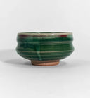 Green Flow Karatsu Matcha Bowl