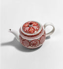 Red & Gold Phoenix Teapot