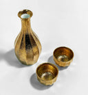 Full Gold Facet Sake Set