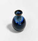 Black Blue Gold Flow Sake Bottle
