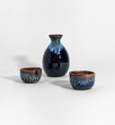 Black Blue Gold Flow Sake Set
