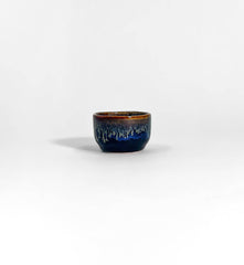Black Blue Gold Flow Sake Cup