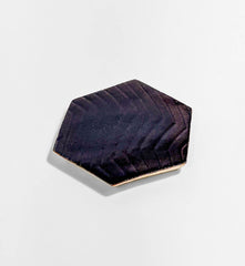 Black Karatsu Sushi Plate