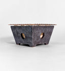 Pearl Gray Trapezoid Charcoal Grill