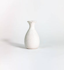 White Gold Line Sake Bottle